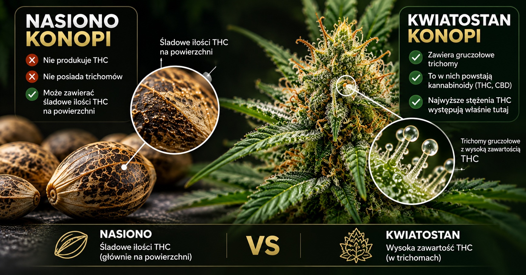 nasiona thc